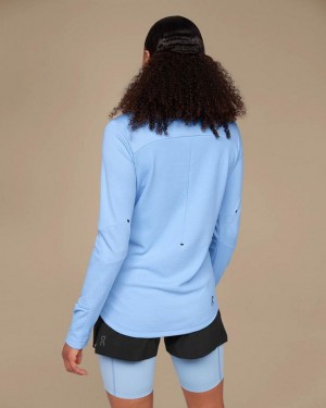Azure Women On Running Climate T-shirts | IN_ON8253
