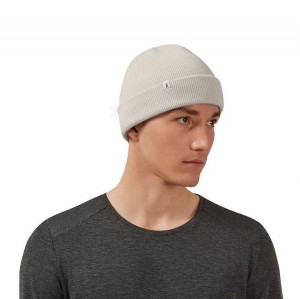 Beige Men On Running Merino Beanie | IN_ON8358