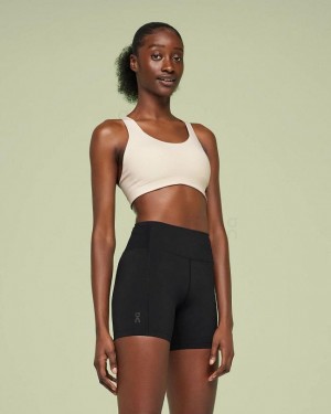Beige Women On Running Active Bras | IN_ON8963