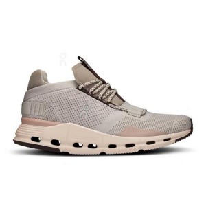 Beige Women On Running Cloudnova Sneakers | IN_ON8076