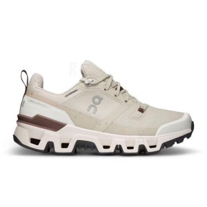 Beige Women On Running Cloudwander Waterproof Hiking Shoes | IN_ON8198