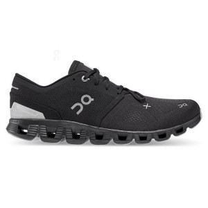 Black Men On Running Cloud X 3 Road Running Shoes | IN_ON8785