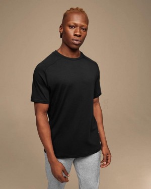 Black Men On Running Focus-T T-shirts | IN_ON8393