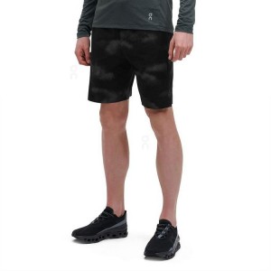 Black Men On Running Hybrid Lumos Shorts | IN_ON8086