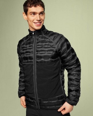 Black Men On Running Switch Jackets | IN_ON8244