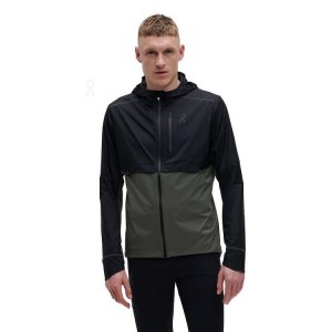 Black Men On Running Weather Jackets | IN_ON8654