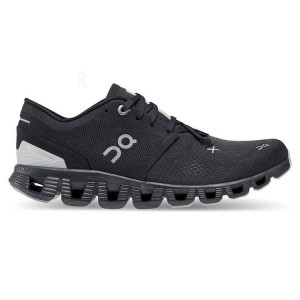 Black Women On Running Cloud X 3 Road Running Shoes | IN_ON8807