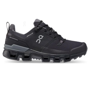 Black Women On Running Cloudwander Waterproof Hiking Shoes | IN_ON8347