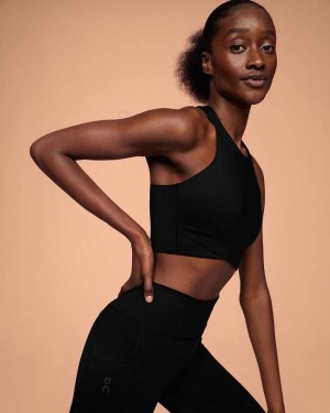 Black Women On Running Race Crop Tank | IN_ON8471