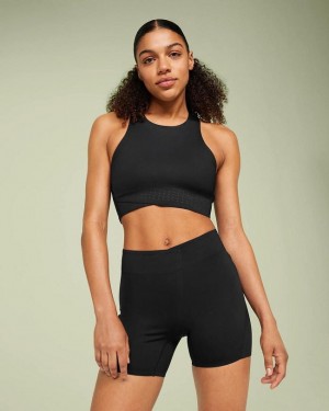 Black Women On Running Race Tights | IN_ON8327