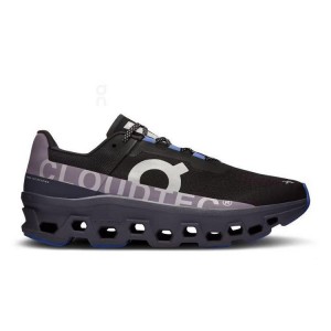 Black / Blue Men On Running Cloudmonster Road Running Shoes | IN_ON8494
