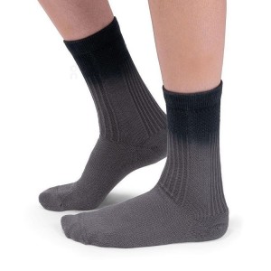 Black / Grey Men On Running All-Day Socks | IN_ON8549