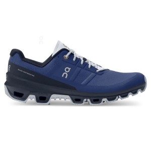Blue Men On Running Cloudventure Hiking Shoes | IN_ON8664