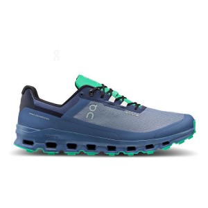 Blue Men On Running Cloudvista Waterproof Hiking Shoes | IN_ON8143