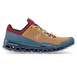 Brown Men On Running Cloudultra Hiking Shoes | IN_ON8914