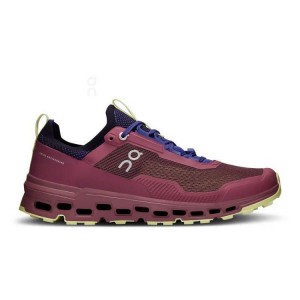 Burgundy Men On Running Cloudultra 2 Trail Running Shoes | IN_ON8404