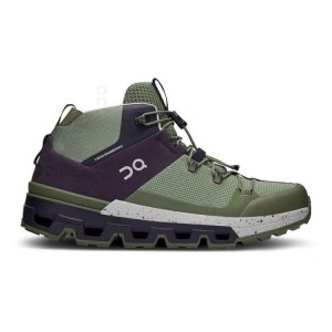 Green Women On Running Cloudtrax Hiking Boots | IN_ON8320