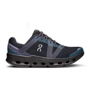 Green / Purple Men On Running Cloudgo Road Running Shoes | IN_ON8144