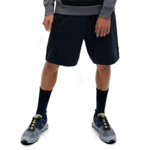 Navy Men On Running Movement Shorts | IN_ON9017