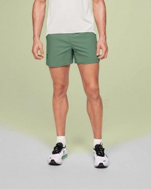 Olive Men On Running Essential Shorts | IN_ON8513