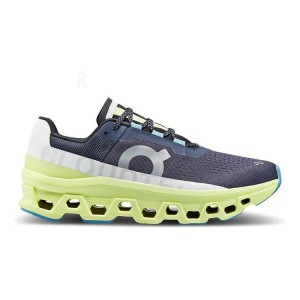 Purple / Green Men On Running Cloudmonster Road Running Shoes | IN_ON8500