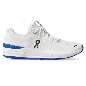 White / Blue Women On Running THE ROGER Pro Tennis Shoes | IN_ON9148